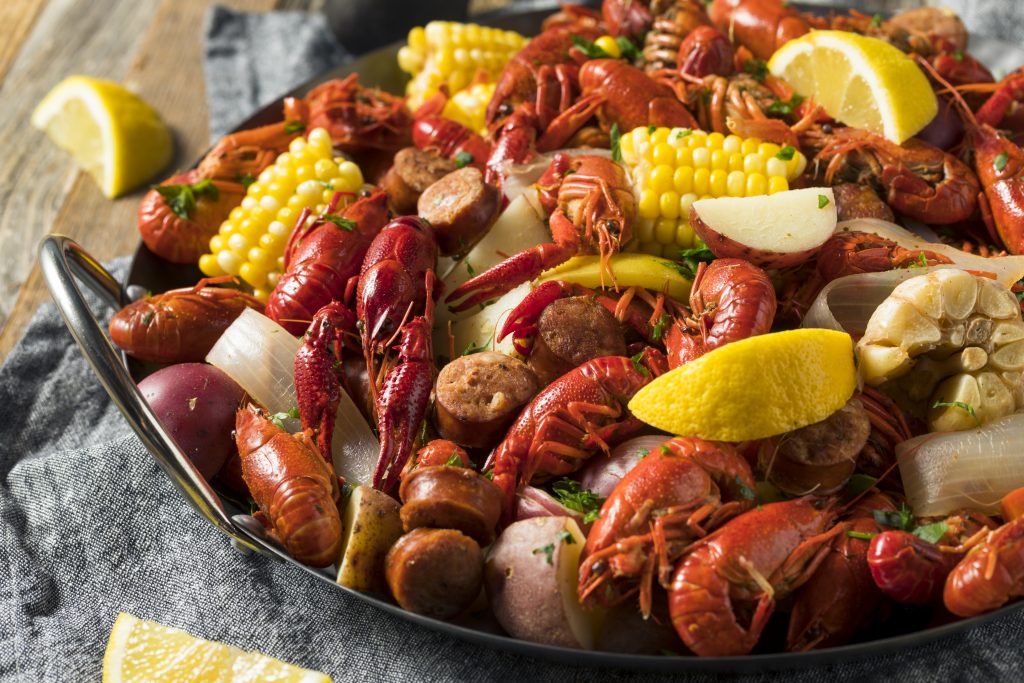 Gatlinburg crawfish boil