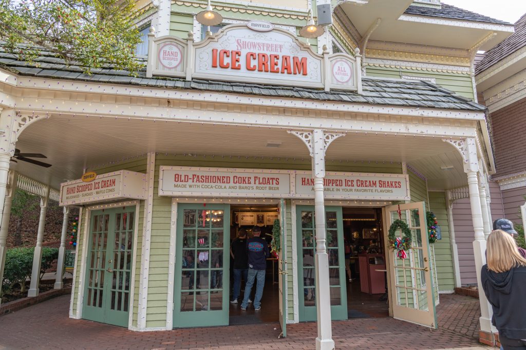 showstreet ice cream exterior