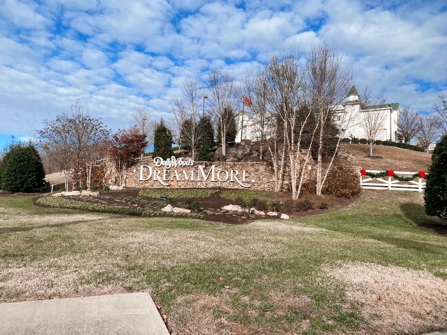 view of the dreammore resort from the street