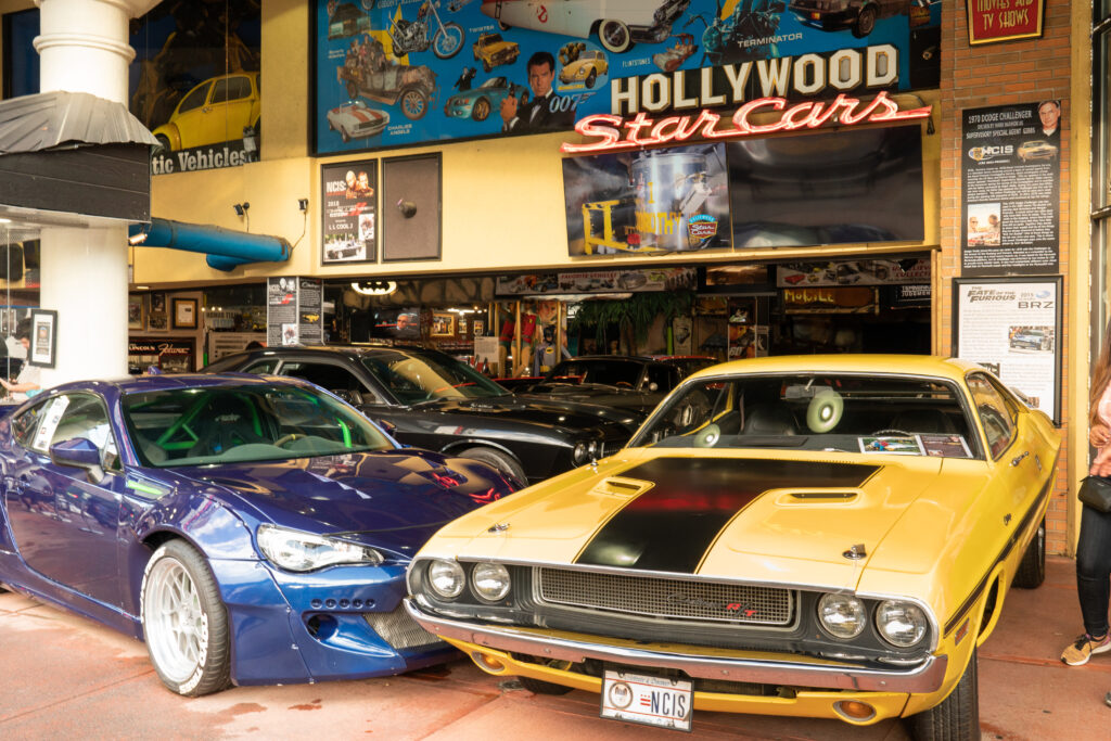 entrance to the hollywood star cars museum
