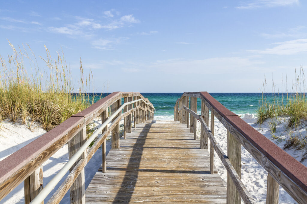 Boardwalk at Pensacola Beach, Florida