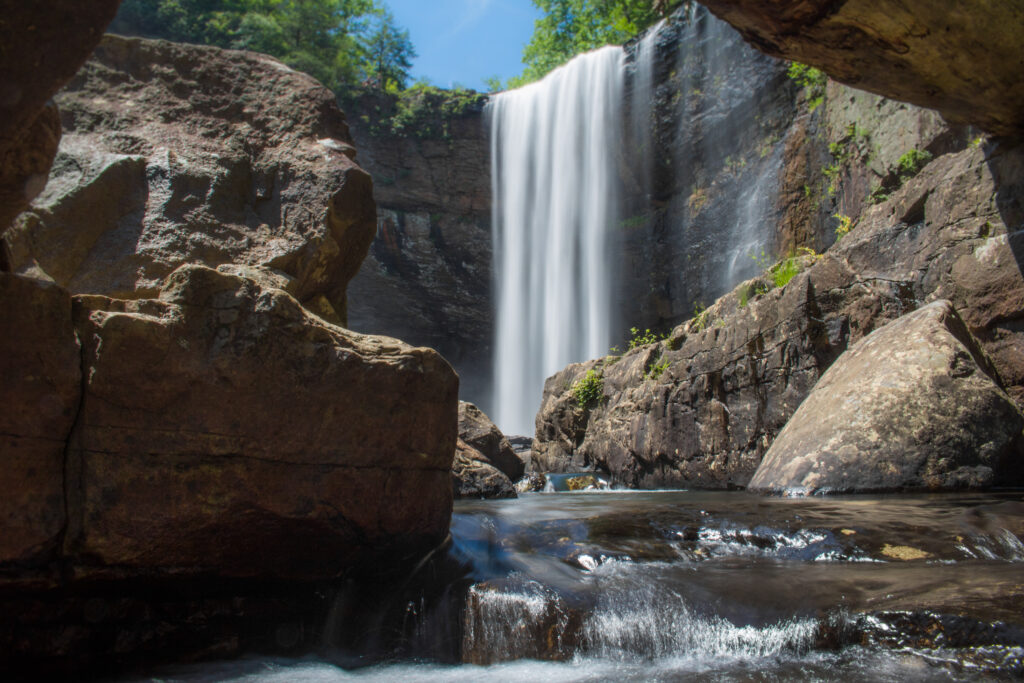 Lula Falls Waterfall near Chattanooga